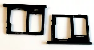 SD SIM Halter Speicher Karten Card Tray Schlitten Samsung Galaxy Tab A T590 T595 - Bild 1 von 1