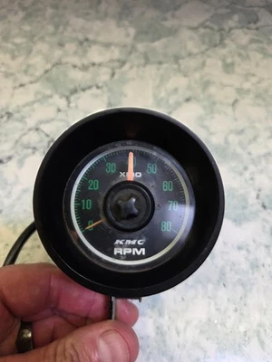Vintage KMC mini tachometer 2 1/2" untested - Image 1 of 4