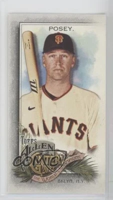 2022 Topps Allen & Ginter Mini Buster Posey #77 - Image 1 of 2