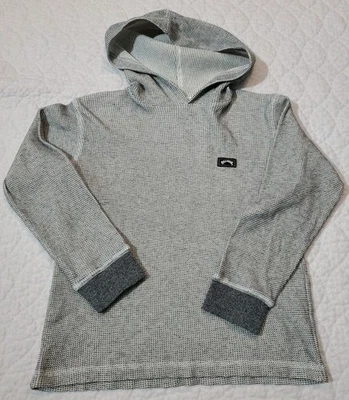 Billabong Boys Size 7 Lightweight Gray Pullover Hoodie Skater Boy Surfing - Image 1 of 4