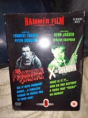 hammer film double bill x the unknown the abominable snowman - Image 1 of 4