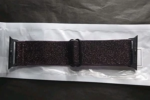 Apple Watch Band Burgundowy brokat pasuje do 42/44/45/49 Opaska odprowadzająca pot - Zdjęcie 1 z 2