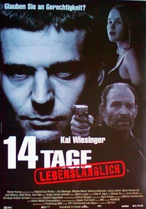 14 Tage lebenslänglich - Kai Wiesinger - Filmposter A3 29x42cm gerollt - Picture 1 of 1