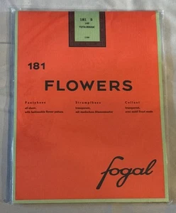 Collant nuovo Fogal Flowers 181 taglia small colore Yuta-Rouge floreale 149 - Foto 1 di 4