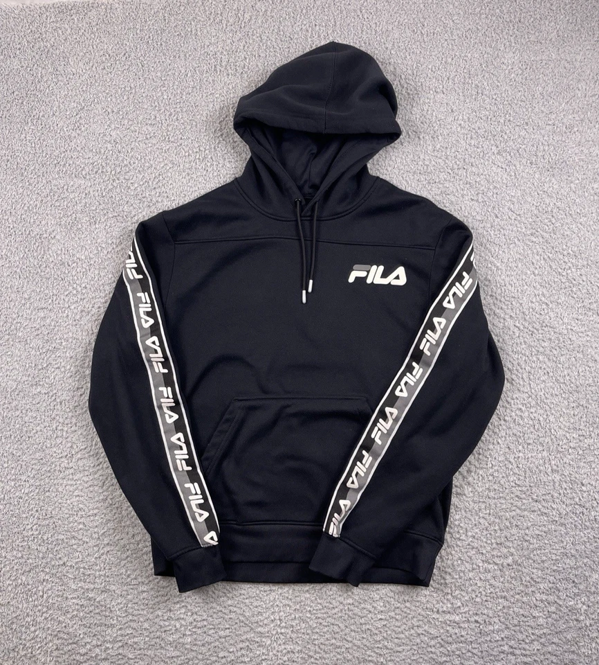 Fila Men Hoodie Sweatshirt Regular Fit Medium Pullover - Image 1 of 4