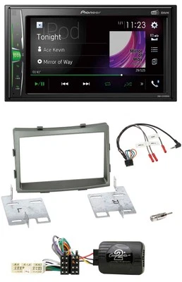 Pioneer 2DIN Lenkrad DAB USB Bluetooth Autoradio für SSangYong Rodius ab 2013 - Bild 1 von 4