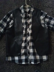 Leather Vest (Large) - Picture 1 of 2