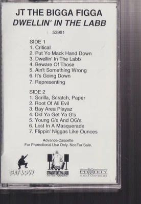 jt the bigga figga dwellin' in the labb cassette promo - Image 1 of 2