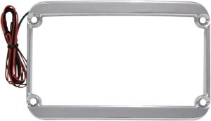 KLOCK WERKS License Plate Frame - Lighted - Chrome KWS-01-0089 - Picture 1 of 1