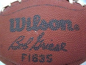1970 s Bob Griese Replica Autograph Series F1835 Wilson Jr size Football SB NFL - Picture 1 of 6
