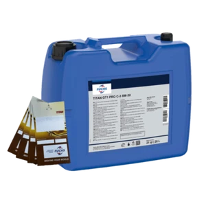 Fuchs Titan GT1 PRO C-3 SAE 5W-30 / 20 Liter Kanister + 4 Ölzettel - Zdjęcie 1 z 1