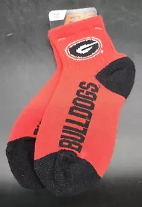 University of Georgia Bulldogs UGA Socks Size Youth 1-5 - Picture 1 of 3