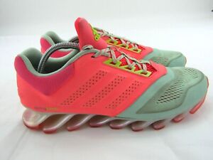 Adidas Athletic Shoes Womens Size 12 Springblade Drive 2 Running Shoes Pink Teal