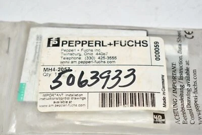 NEW Pepperl & Fuchs MH4-2057 Photoelectric Sensor Mounting Bracket Adjustable Sl - Image 1 of 3