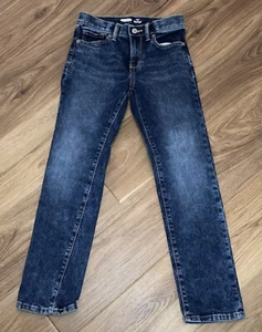 Old Navy Karate Slim Flex Max Blue Denim Jeans Adjustable Waist Boys Size 10 - Picture 1 of 5