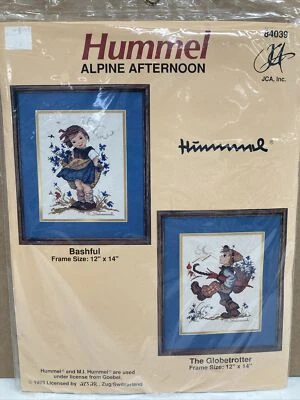 VTG Cross Stitch Alpine Afternoon 84039 Bashful and The Globetrotter Patterns - Image 1 of 4