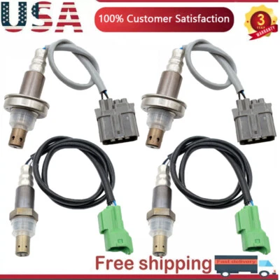 4PCS Upper+Lower Oxygen O2 Sensor Fit For 2007-2008 Suzuki Grand Vitara 2.7L V6 - Image 1 of 4