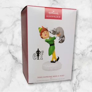 Hallmark 2024 ELF "Does Someone Need A Hug?" Ornament - Picture 1 of 2
