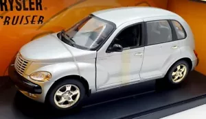 Gate 1/18 Scale Diecast 01091 - 2001 Chrysler PT Cruiser - Silver - Picture 1 of 5