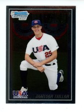 2010 Bowman Chrome 18U USA Baseball Jameson Taillon 1st Bowman