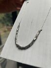 TOPSHOP Necklaces x 2 - With Bags - Lovely Pewter Beads Silver - Great Gift