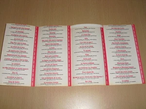 VHS VIDEO stickers planche d'autocollants pour K7 - Picture 1 of 1