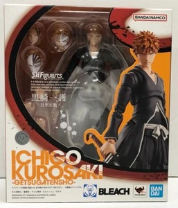 Bandai S.H. Figuarts Ichigo Kurosaki Bleach Getsugatensho Ver. In Stock USA - Picture 1 of 9