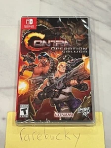 Contra: Operation Galuga (Nintendo Switch) NEW SEALED Y-FOLD MINT, RARE US LRG! - Picture 1 of 2