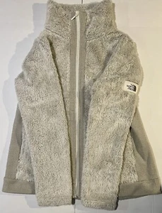 The North Face giacca donna taglia GRANDE pelliccia sintetica antipolvere zip intera - Foto 1 di 5