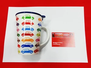 Tasse / Becher Keramik Motiv VW Käfer bunt (23-014) - Bild 1 von 2
