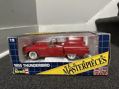 1955 Ford Thunderbird Revell Scale Masterpieces Die Cast Metal 1:18.  (44) - Image 1 of 4