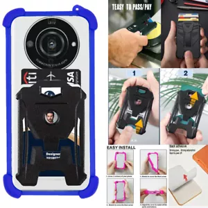 Für Leica Leitz Phone 2 Multi Armor Karten Pack + Anti Drop Elastischer Silikonrahmen - Bild 1 von 45