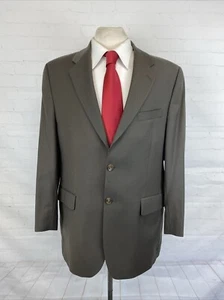 Ralph Lauren Men's Brown/Gray solid Wool Blend Suit 40R 36X28 $695 - Picture 1 of 12