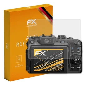 atFoliX 3x Screen Protection Film for Canon PowerShot G12 matt&shockproof - Picture 1 of 8