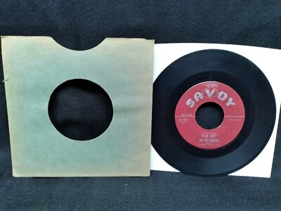 Jive Bombers Bad Boy / When Your Hair Has Turned Silver 45 RPM Savoy 451508 1956 - Image 1 of 4