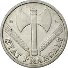 [#681105] Monnaie, France, Bazor, Franc, 1944, Rouen, TTB, Aluminium, Gadoury:47