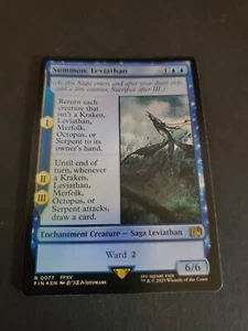 Summon: Leviathan Final Fantasy Foil Rare MTG NM - Picture 1 of 2