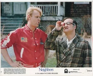Fotografía Vecinos John Belushi Dan Aykroy Columbia Imágenes Lanzamiento Litografía EE. UU. - Imagen 1 de 1