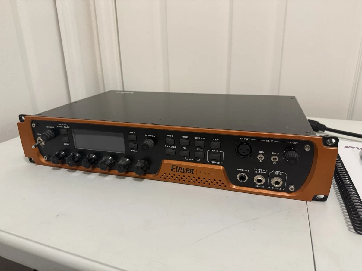 ギター ElevenRack Eleven Rack Avid - How to use it live! - YouTube