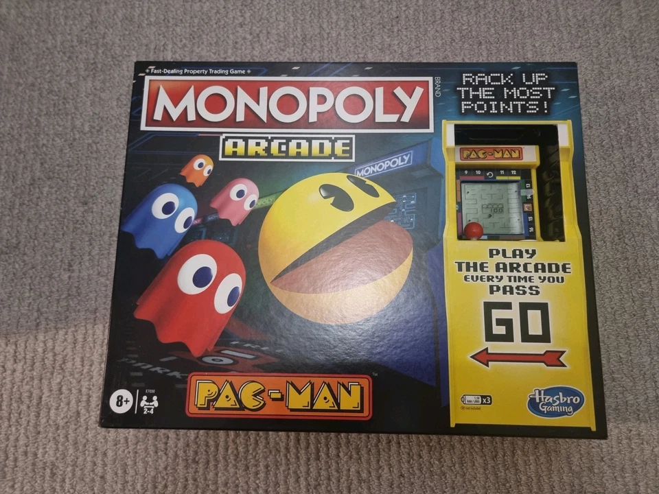 Pac-Man Arcade Edition Monopoly Boardgame Brand New Sealed - Image 1 of 2