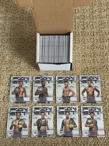2025 Topps Finest UFC Complete Common Set #1-100 Jones/McGregor/Chimaev/Aspinall - Picture 1 of 3