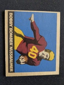 Tarjeta de fútbol americano Leaf 1949 # 65 Bobby Nussbaumer - Chicago Cardinals (en muy buen estado/excelente) - Imagen 1 de 3