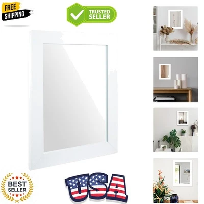 Rectangular 12" x 16" Wall Mirror with Modern Frame - Perfect for Any Space - Image 1 of 4