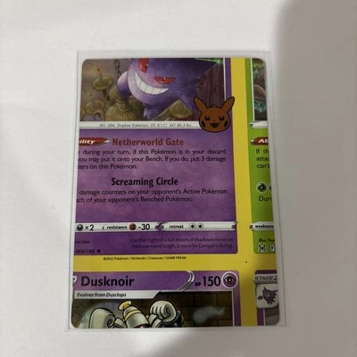 Pokemon Card - Gengar Error Miscut NFC Trick or Trade 062/193 Holo Rare - Image 1 of 2