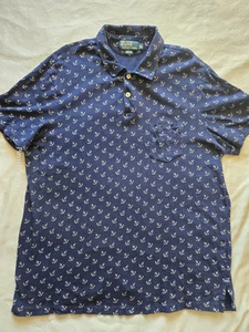 Polo Ralph Lauren Poloshirt Herren Extra Large Maritim Tropical Segeln Preppy - Bild 1 von 9