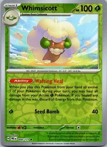 Whimsicott 015/162 SV05: Temporal Forces Reverse Holo NM - Picture 1 of 2