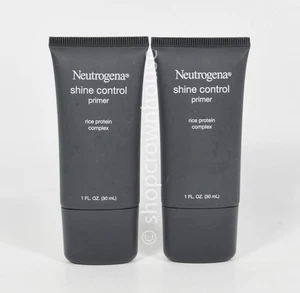 2 Neutrogena Shine Control Primer Rice Protein Complex 1.0 fl oz - Picture 1 of 2