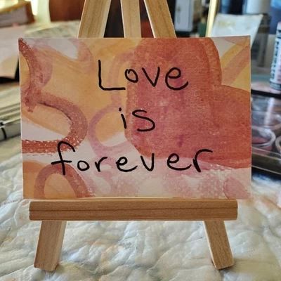 ACEO Forever of the Love and Sunshine Series 2025 acuarelas y tinta sobre papel Foto 1 de 3