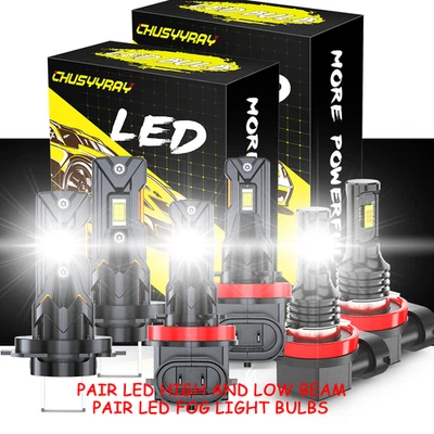 Kit combinado de faros LED de haz alto bajo + faros antiniebla para Ram 5500 2021/22 Foto 1 de 4