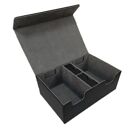 With Small Drawers Game Card Box Pu Card Deck Box  Card Storage